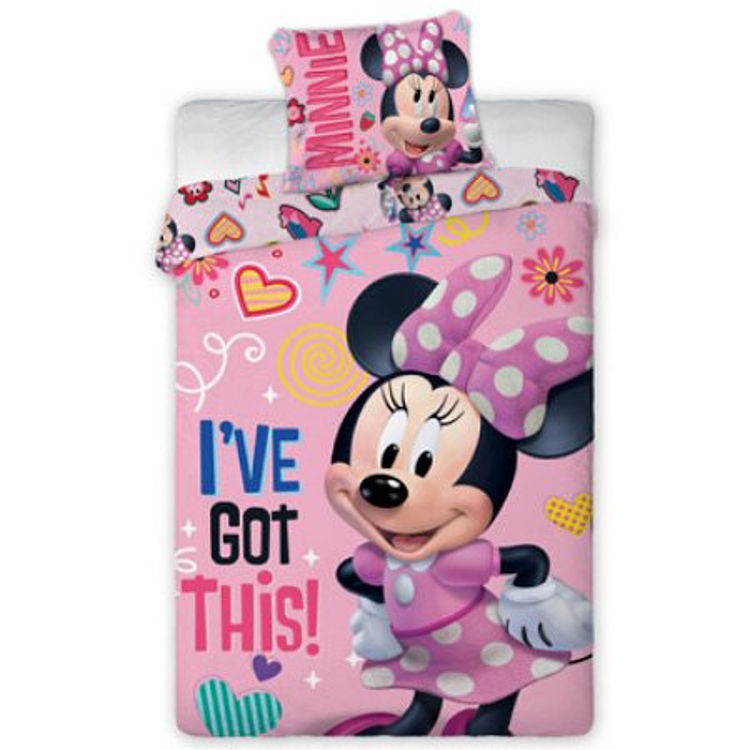 Picture of GOL007 MINNIE DUVET WITH PILLOW CASE 100% POLYESTER